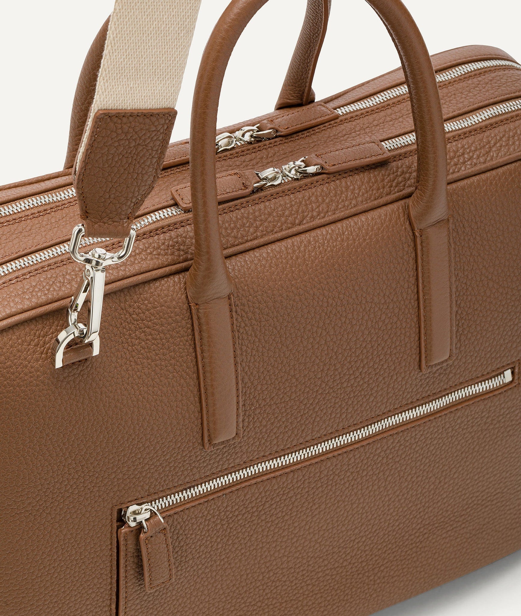 24H Laptop Bag in Calf Leather