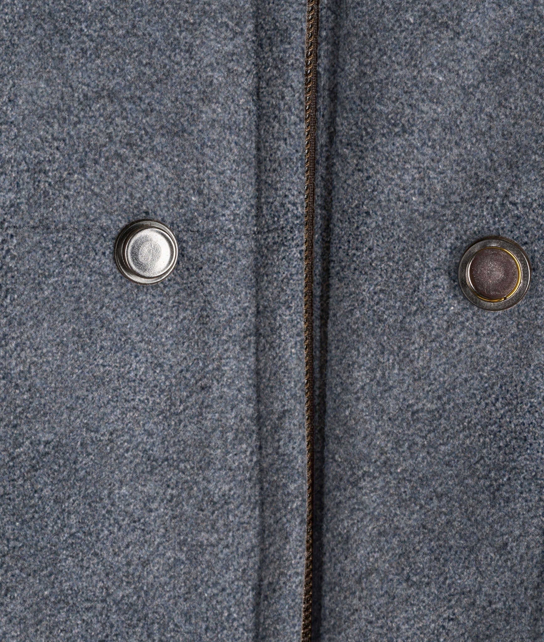 Long Quilted Coat in Vitale Barberis Canonico