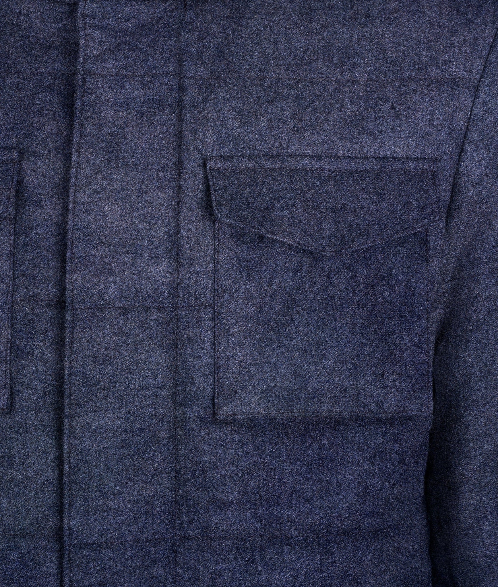 Quilted Field Jacket in Vitale Barberis Canonico