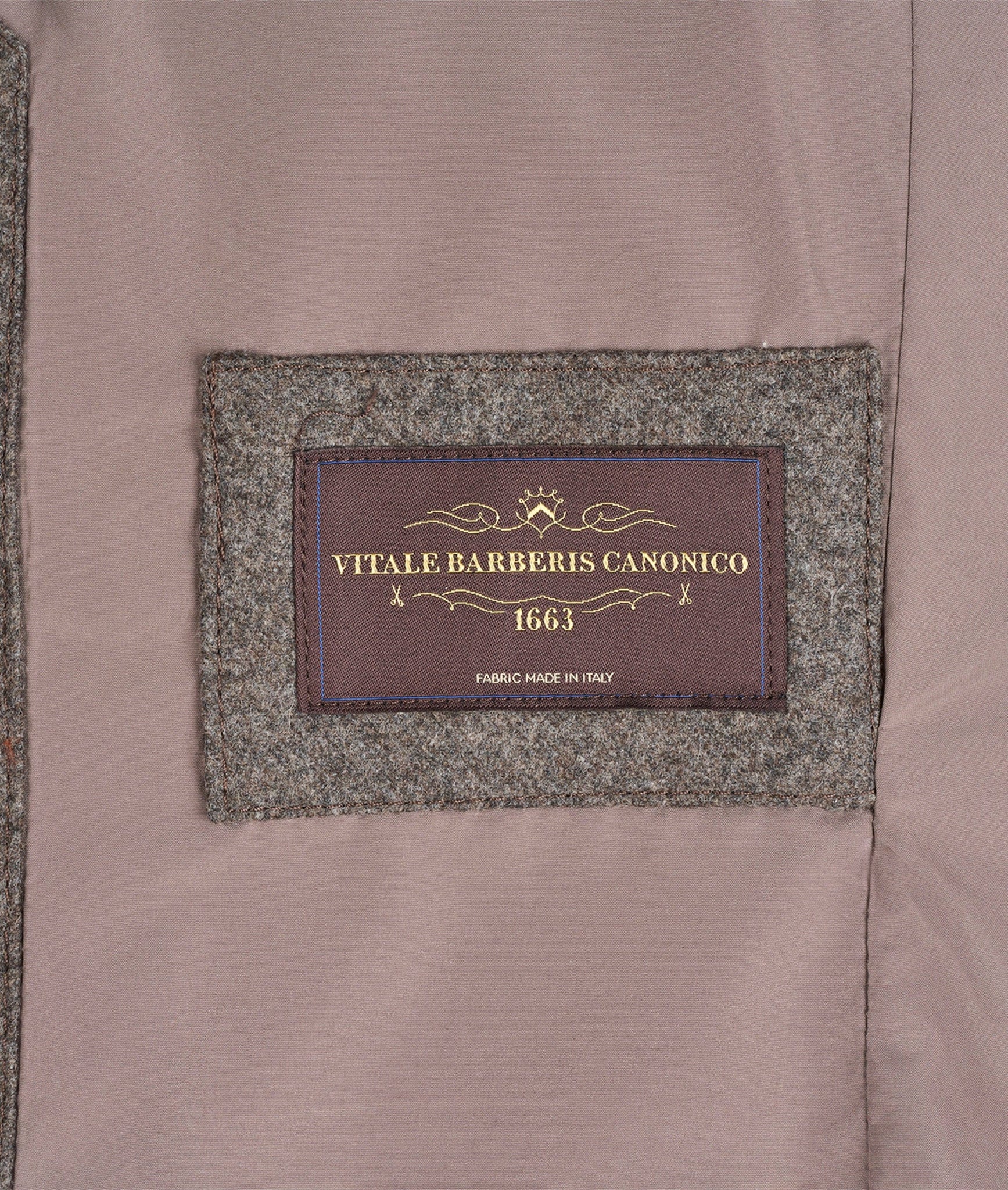 Quilted Field Jacket in Vitale Barberis Canonico