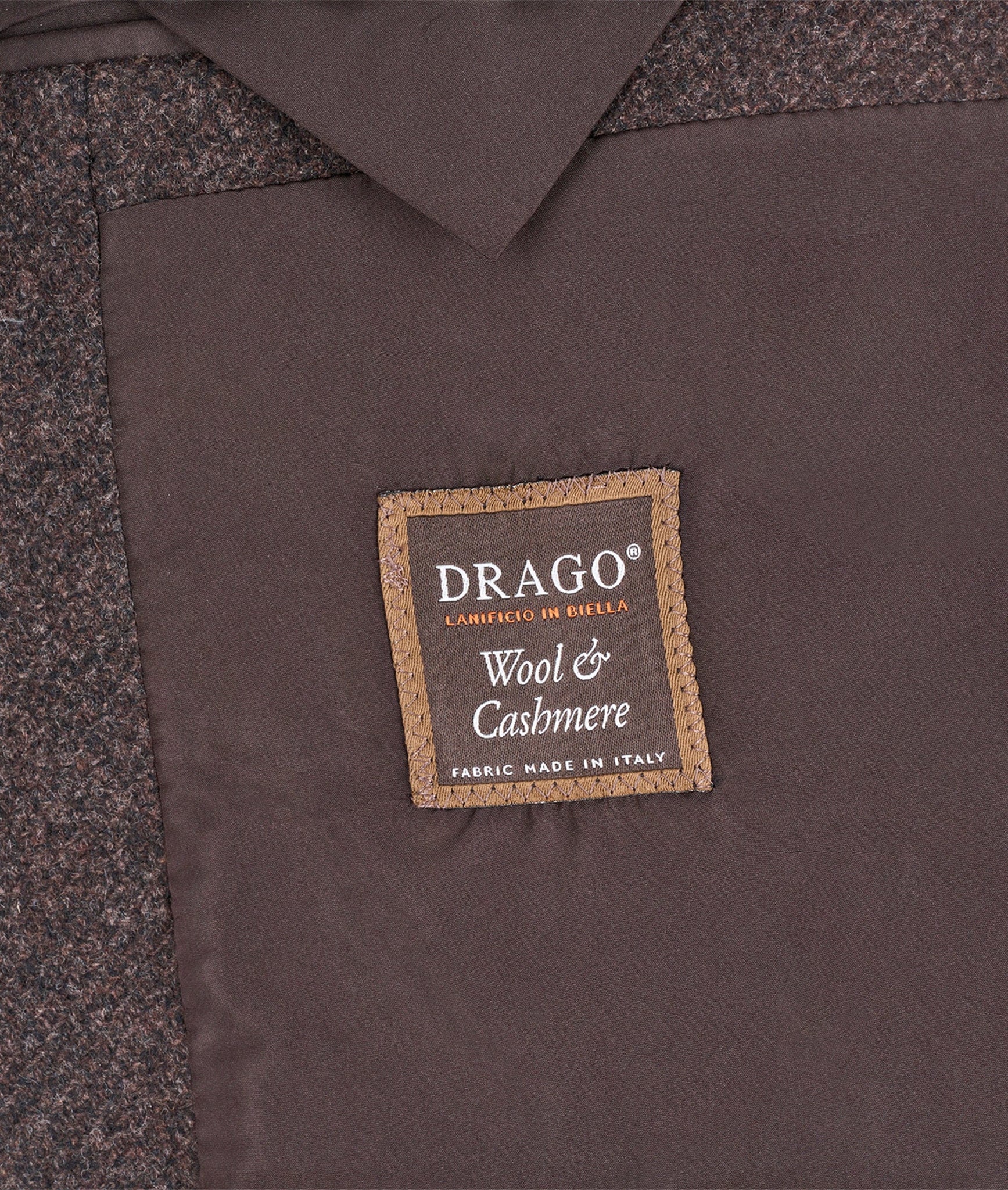 Double-Breasted Coat in Drago