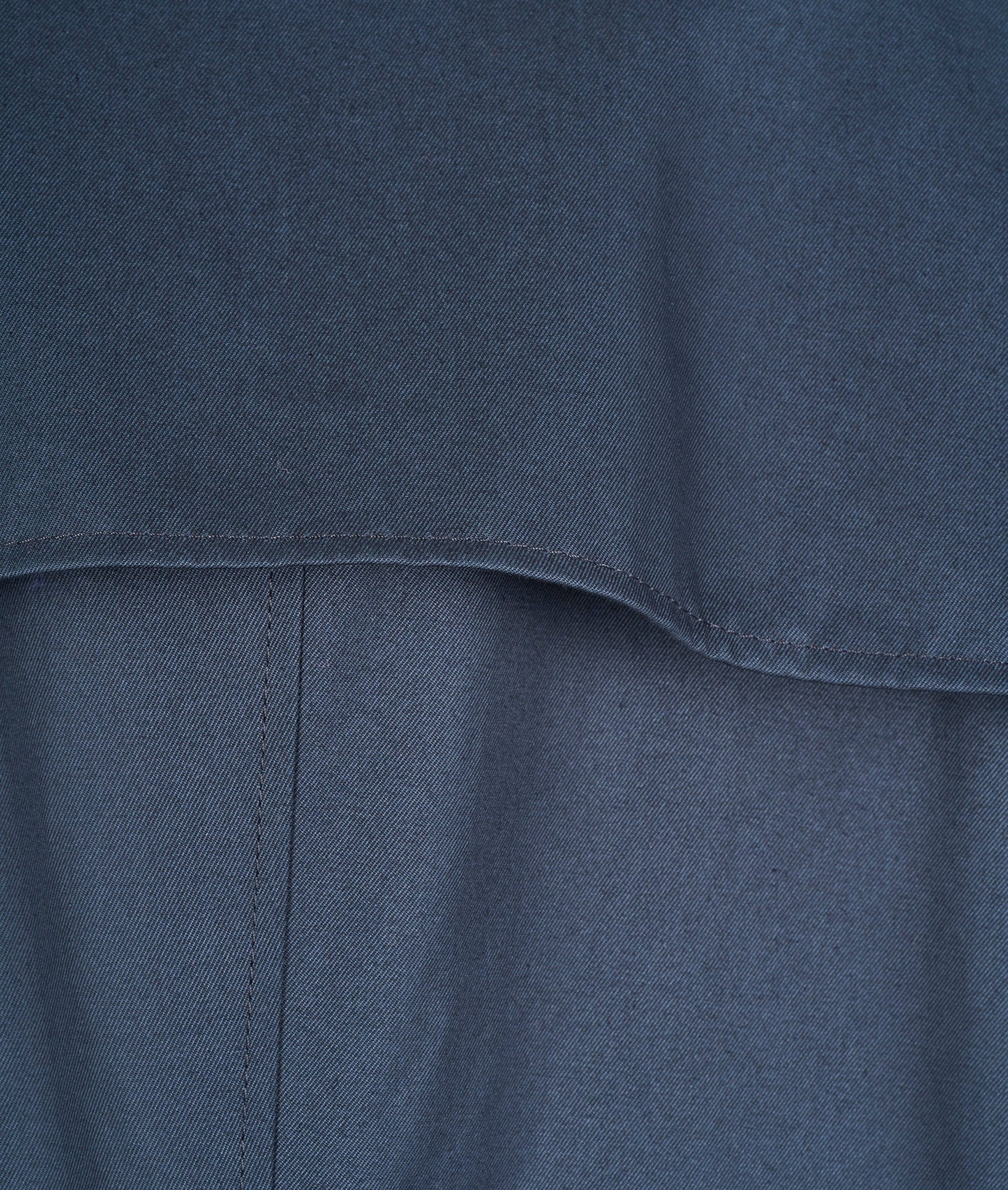 Double-Breasted Trench Coat in Olmetex