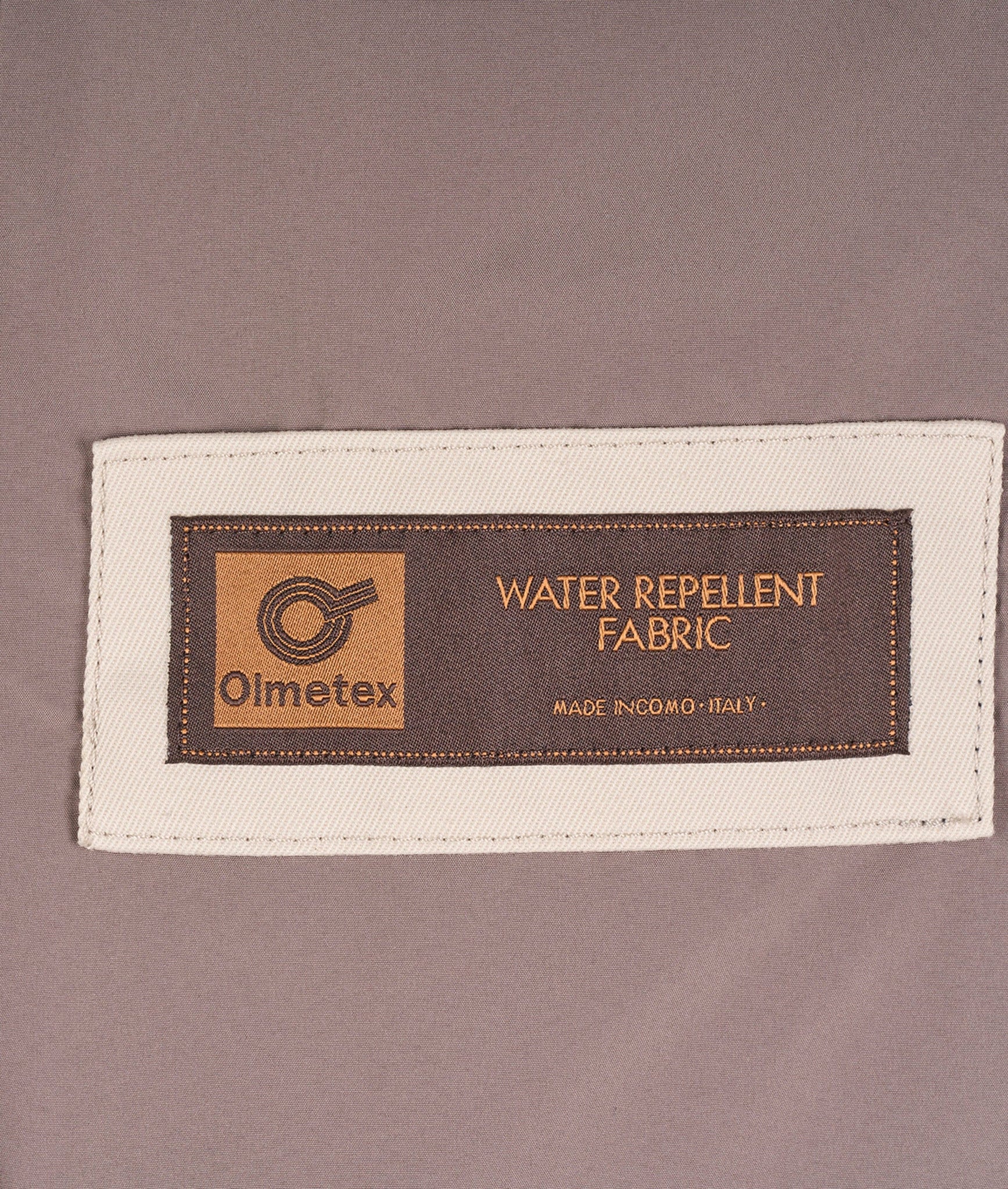 Single-Breasted Trench Coat in Olmetex