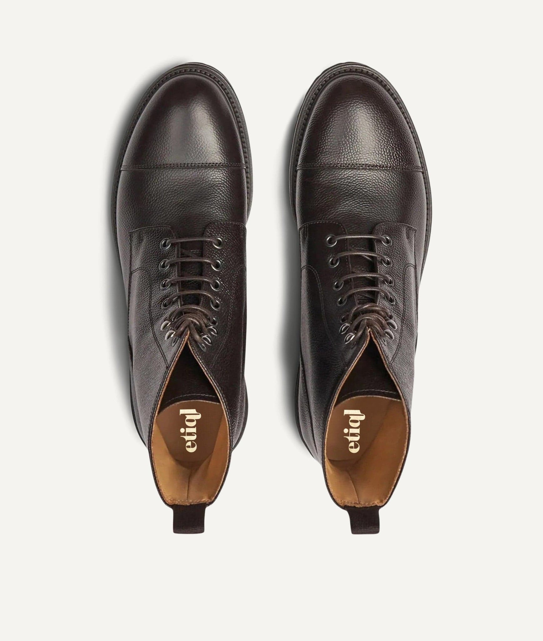 Lace-Up Boot in grained Calf Leather