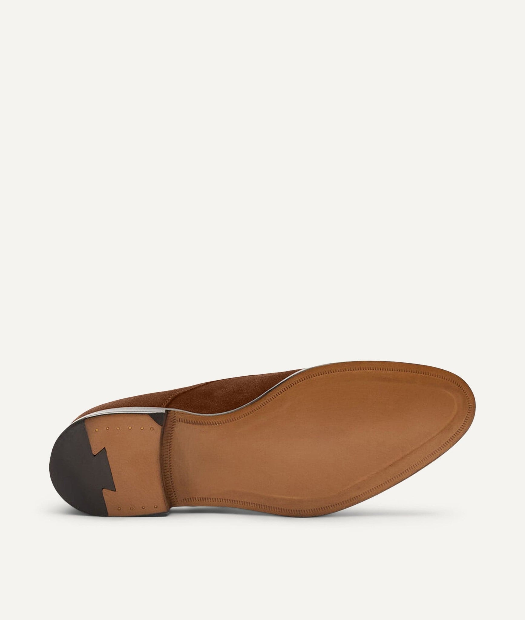 Double Monk Loafer in Suede