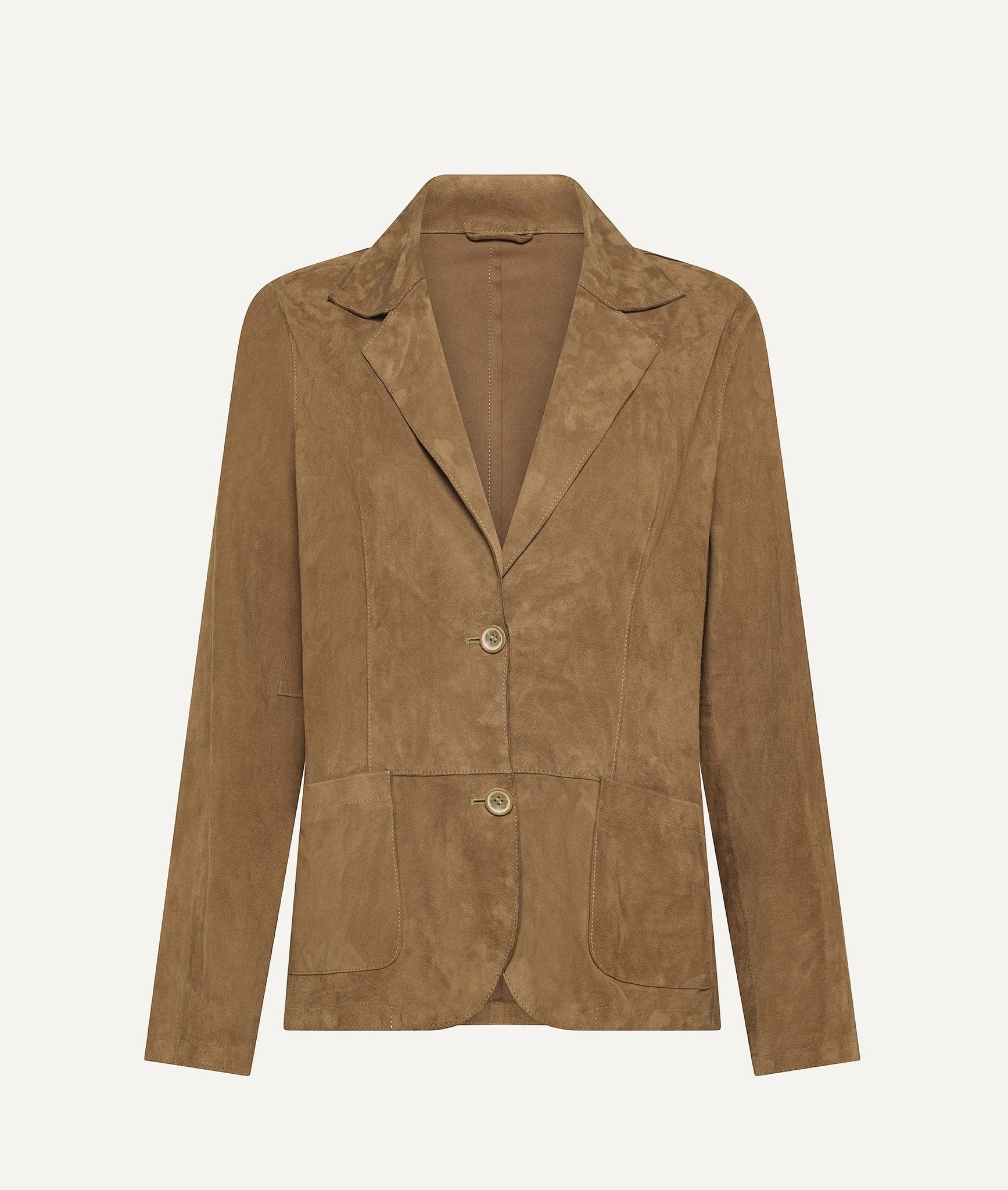 Tailored Blazer in Suede