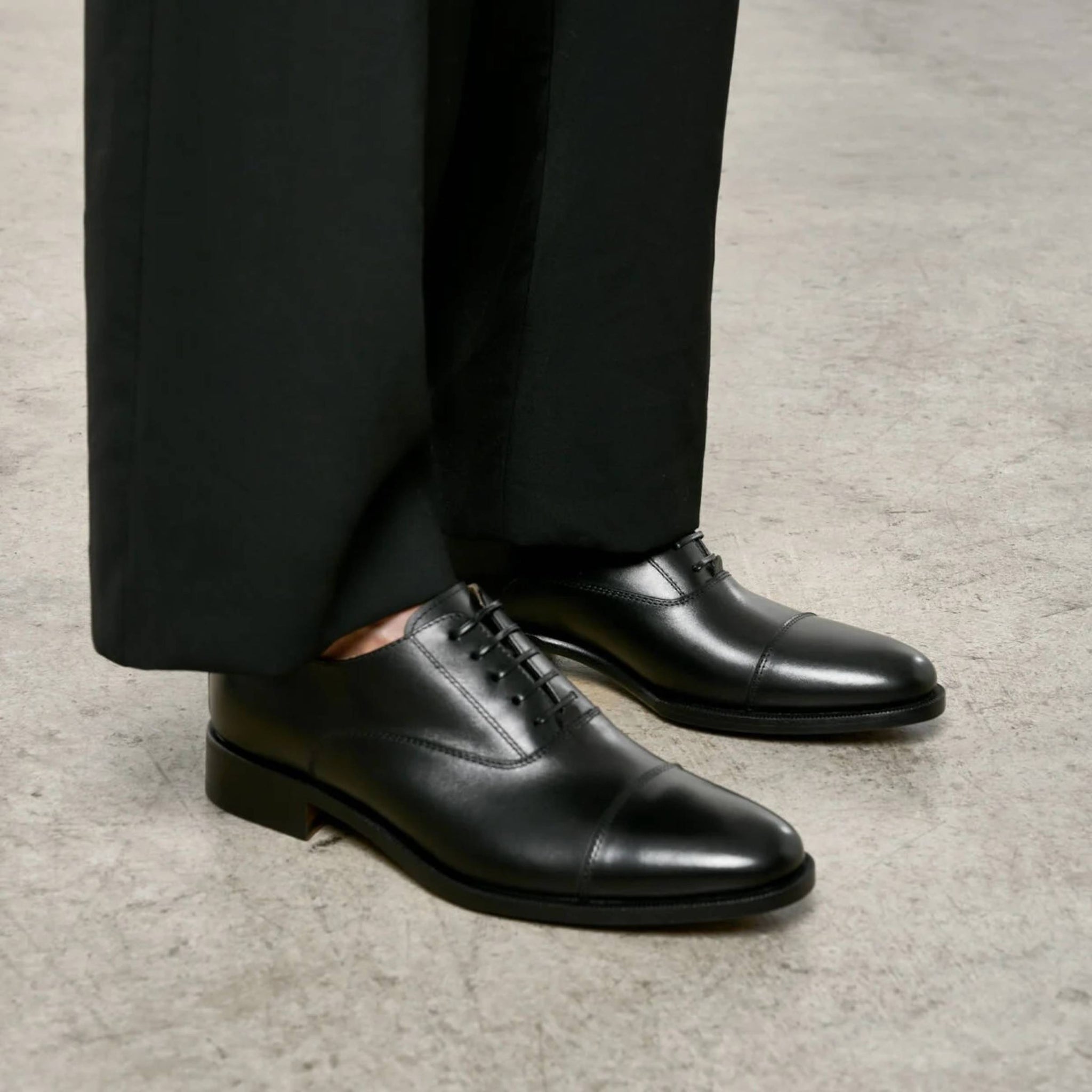 Oxford Cap Toe in Calf Leather
