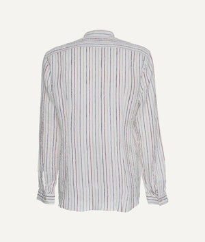 Alessandro Gherardi - Shirt in Cotton with Striped Pattern