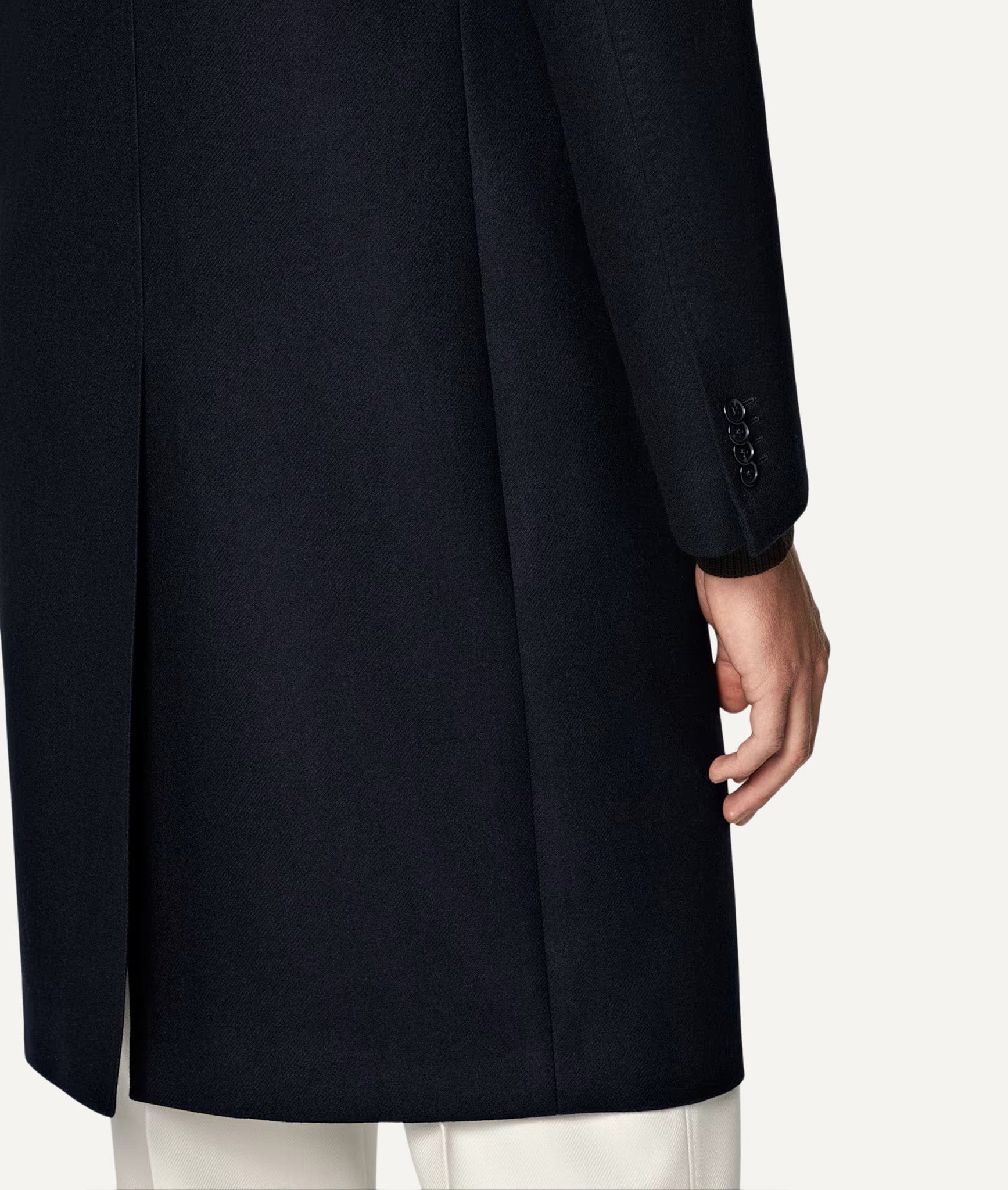 Double Breasted Overcoat in Piacenza Cashmere