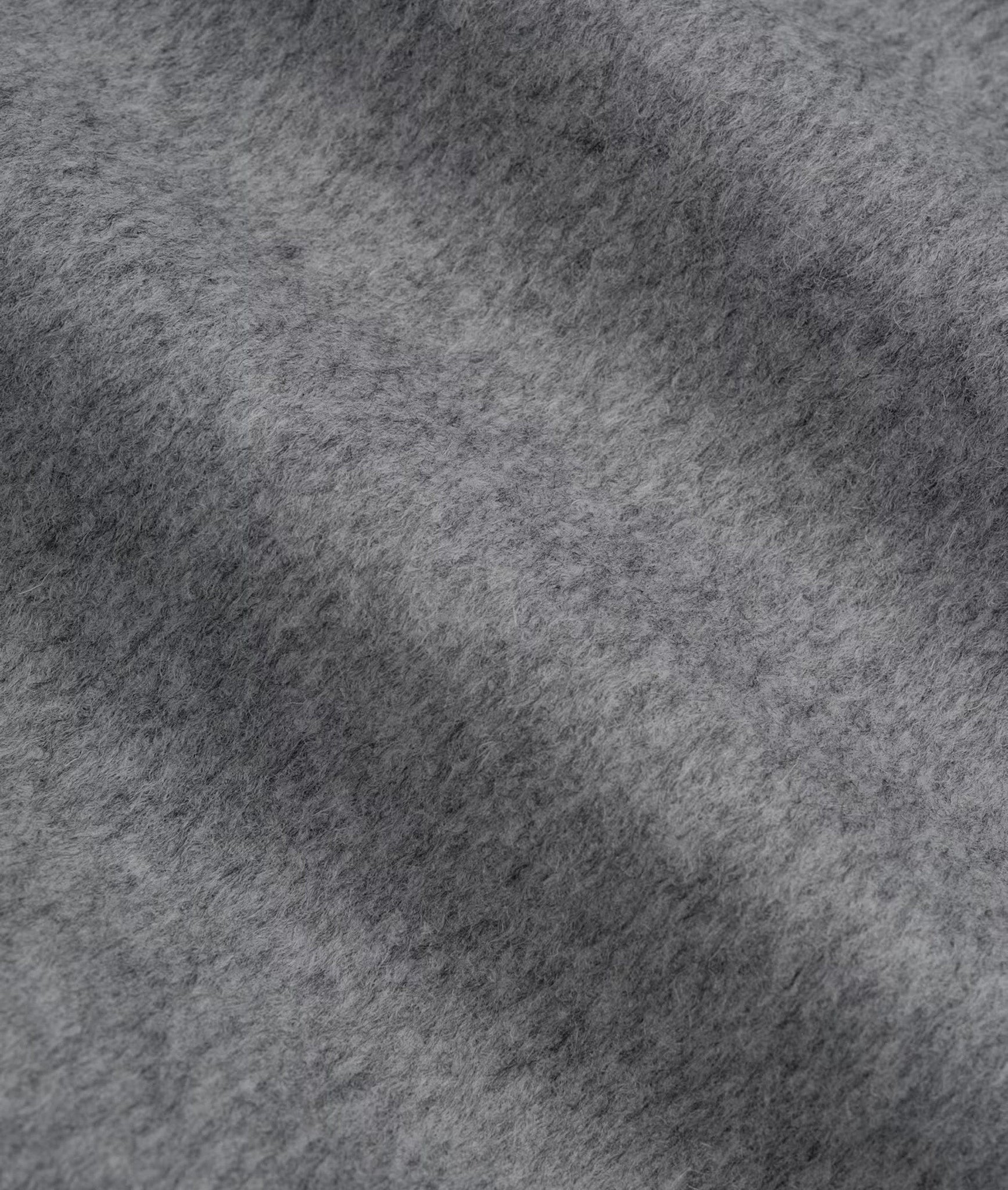 Double-Breasted Overcoat in Gazaba Worsted Wool