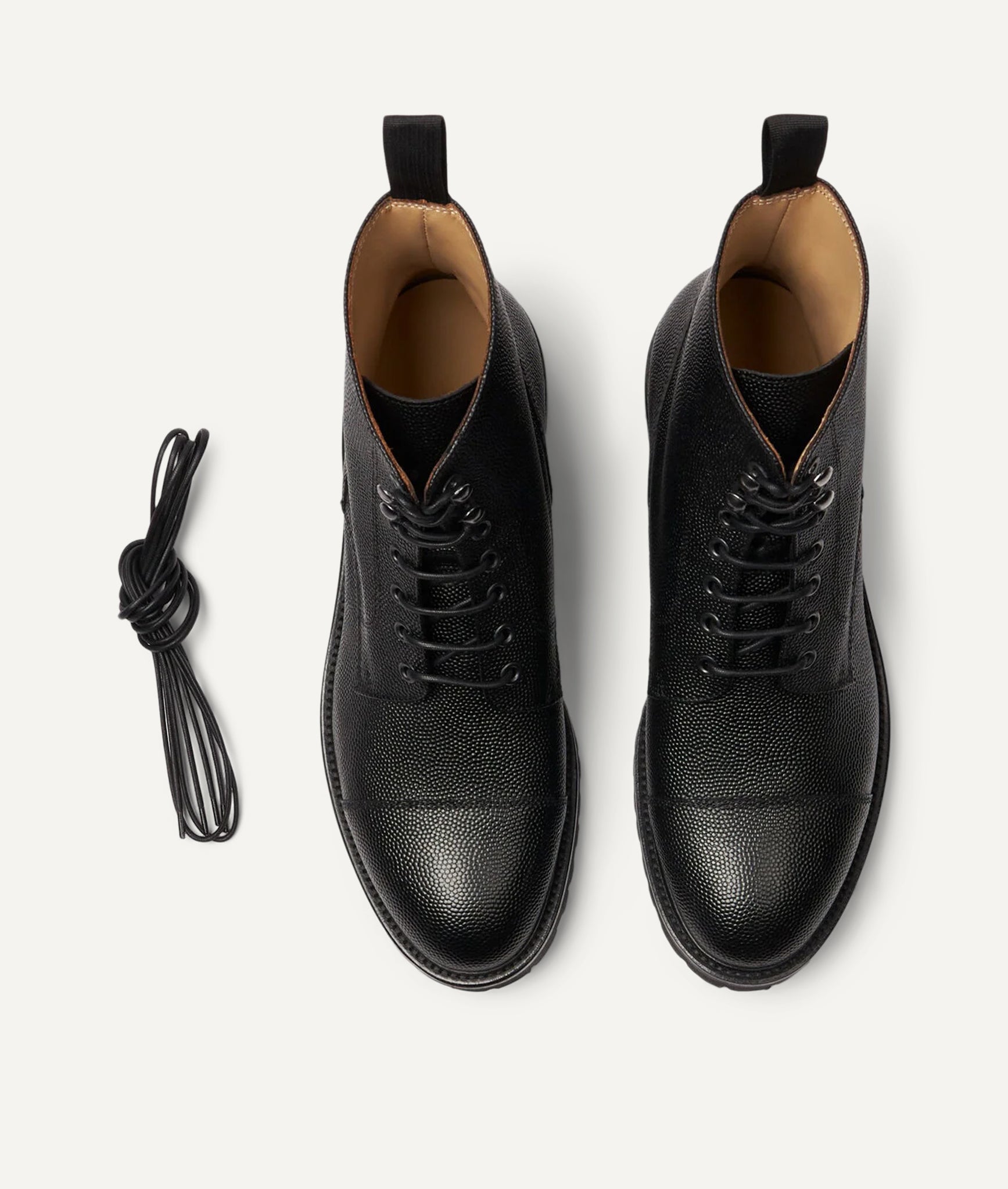 Lace-Up Boot in grained Calf Leather