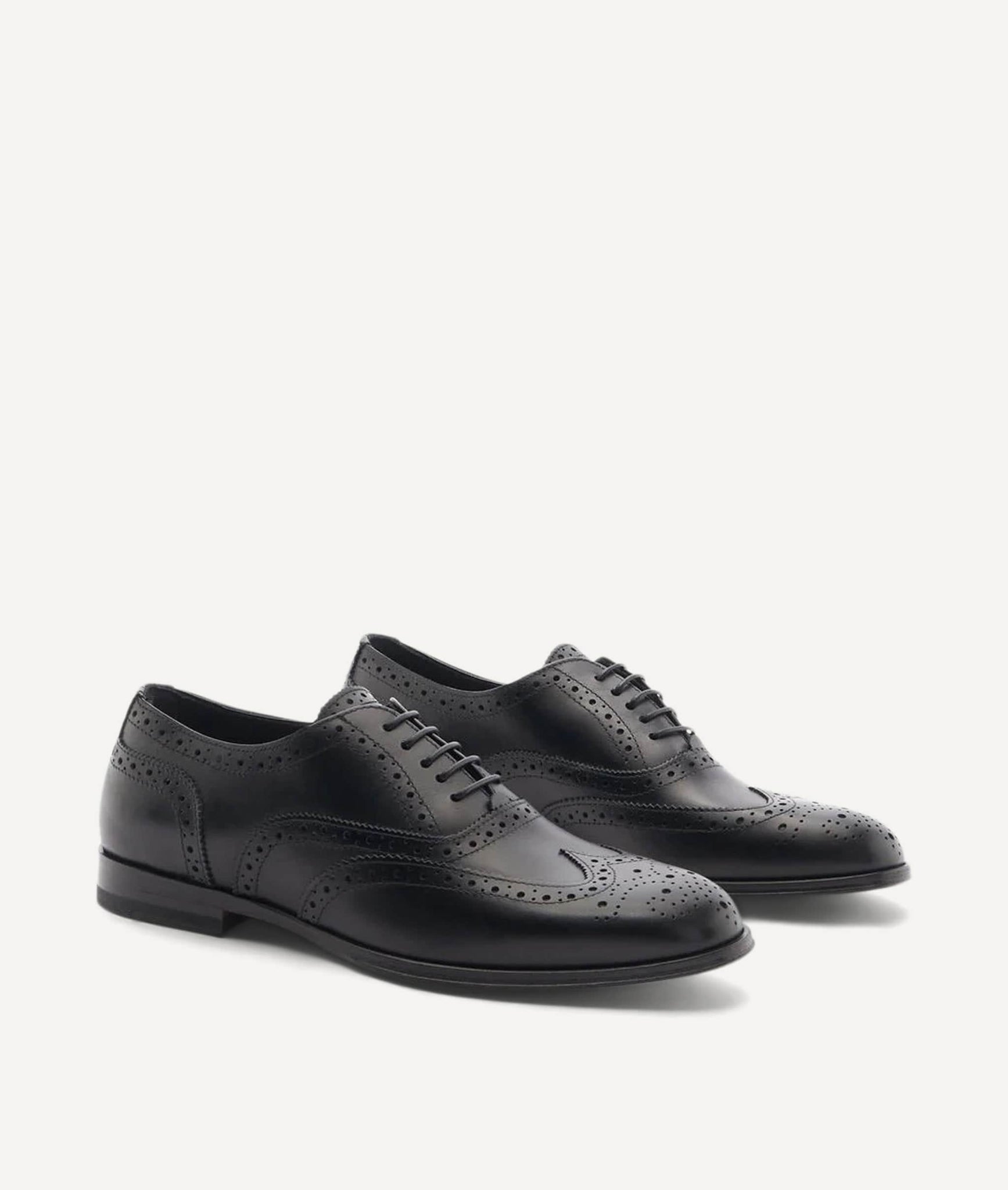 Oxford Full Brogue in Calf Leather
