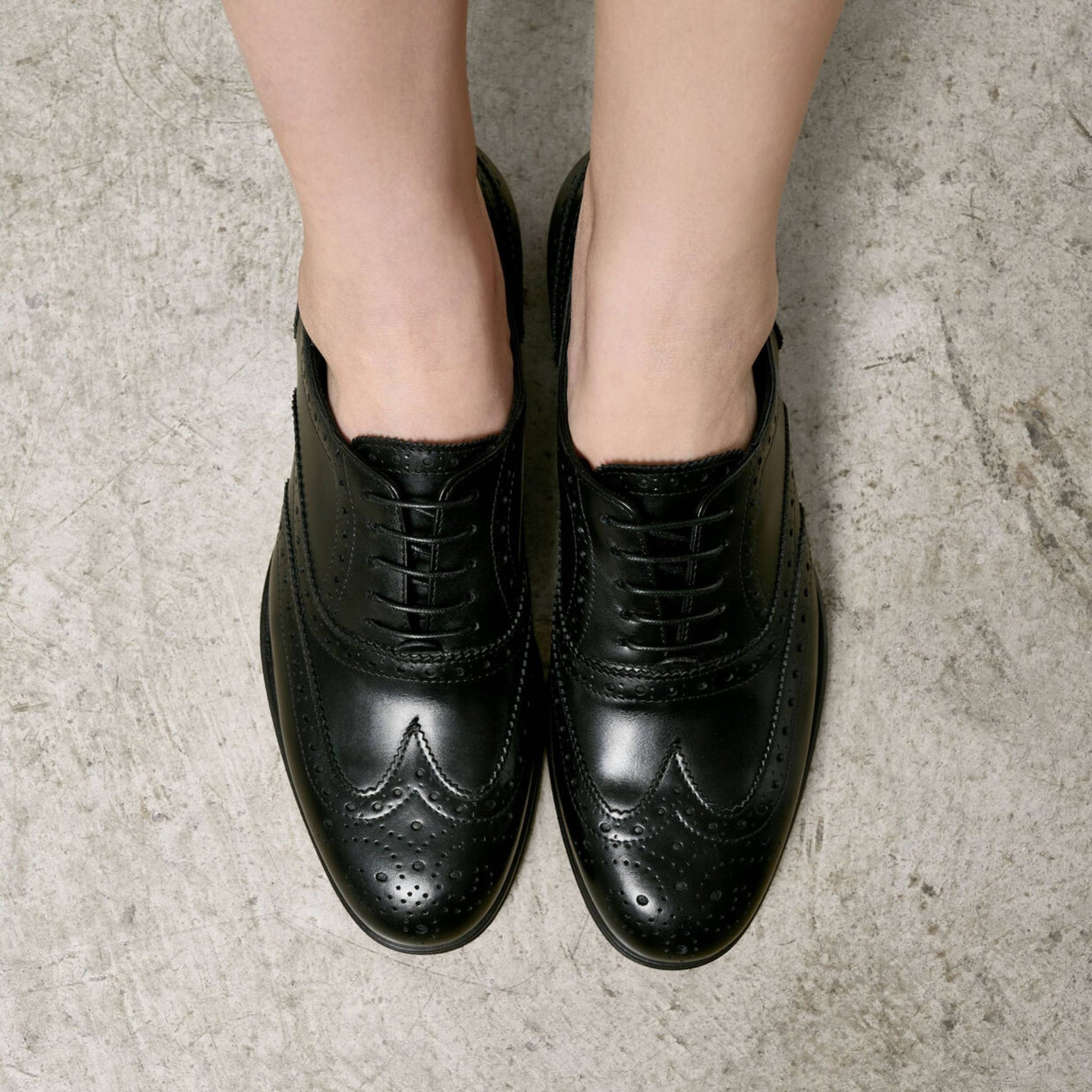 Oxford Full Brogue in Calf Leather