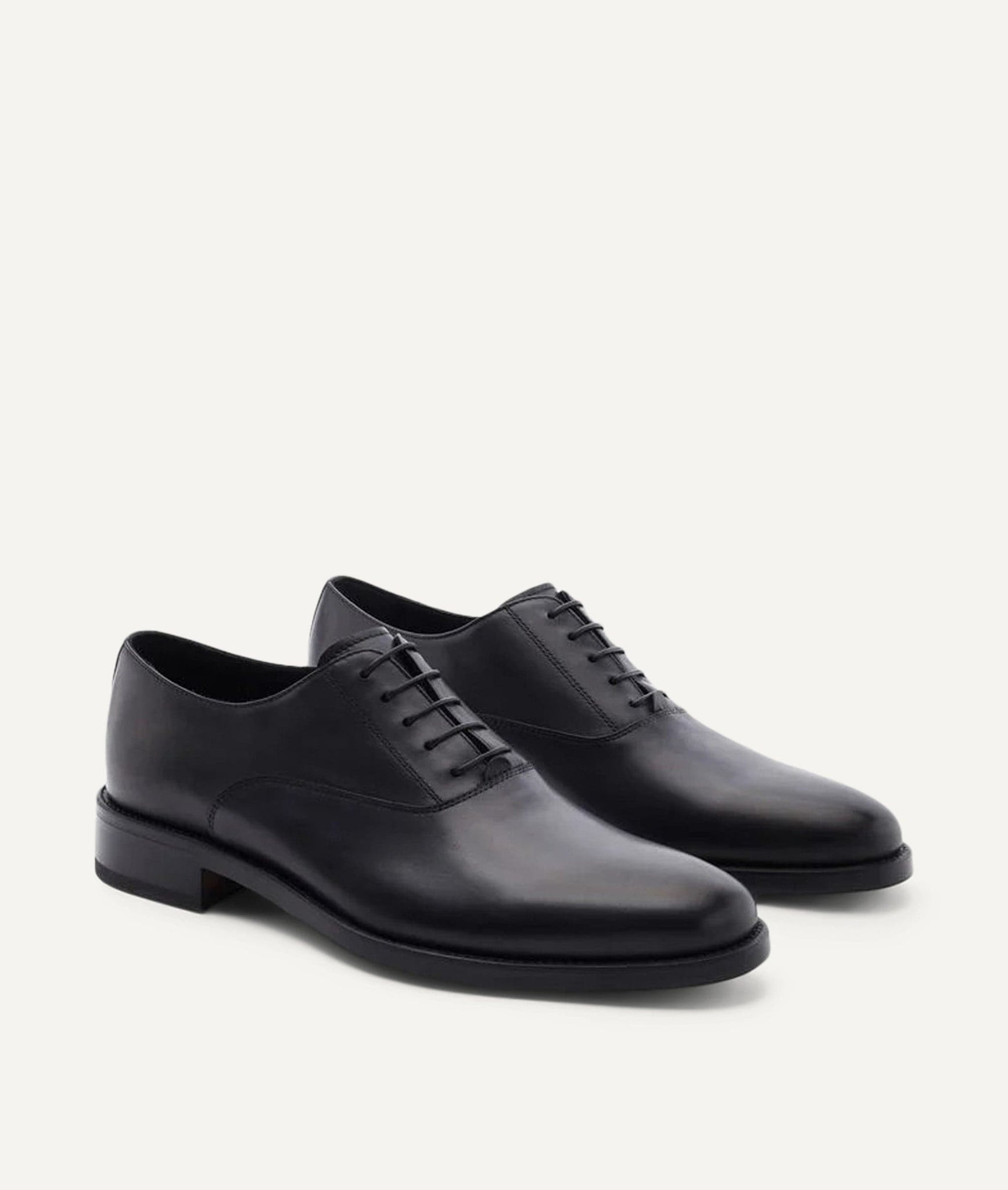 Oxford in Polished Calf Leather