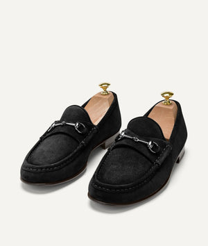 Chain Loafer in Suede