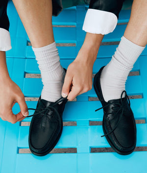 Boat Shoes in Calf Leather