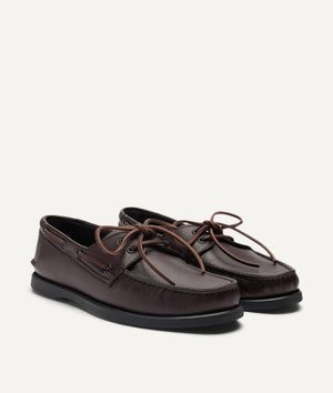 Boat Shoes in Calf Leather