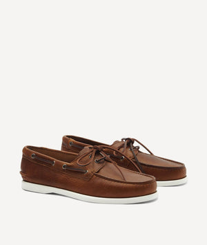 Boat Shoes in Calf Leather