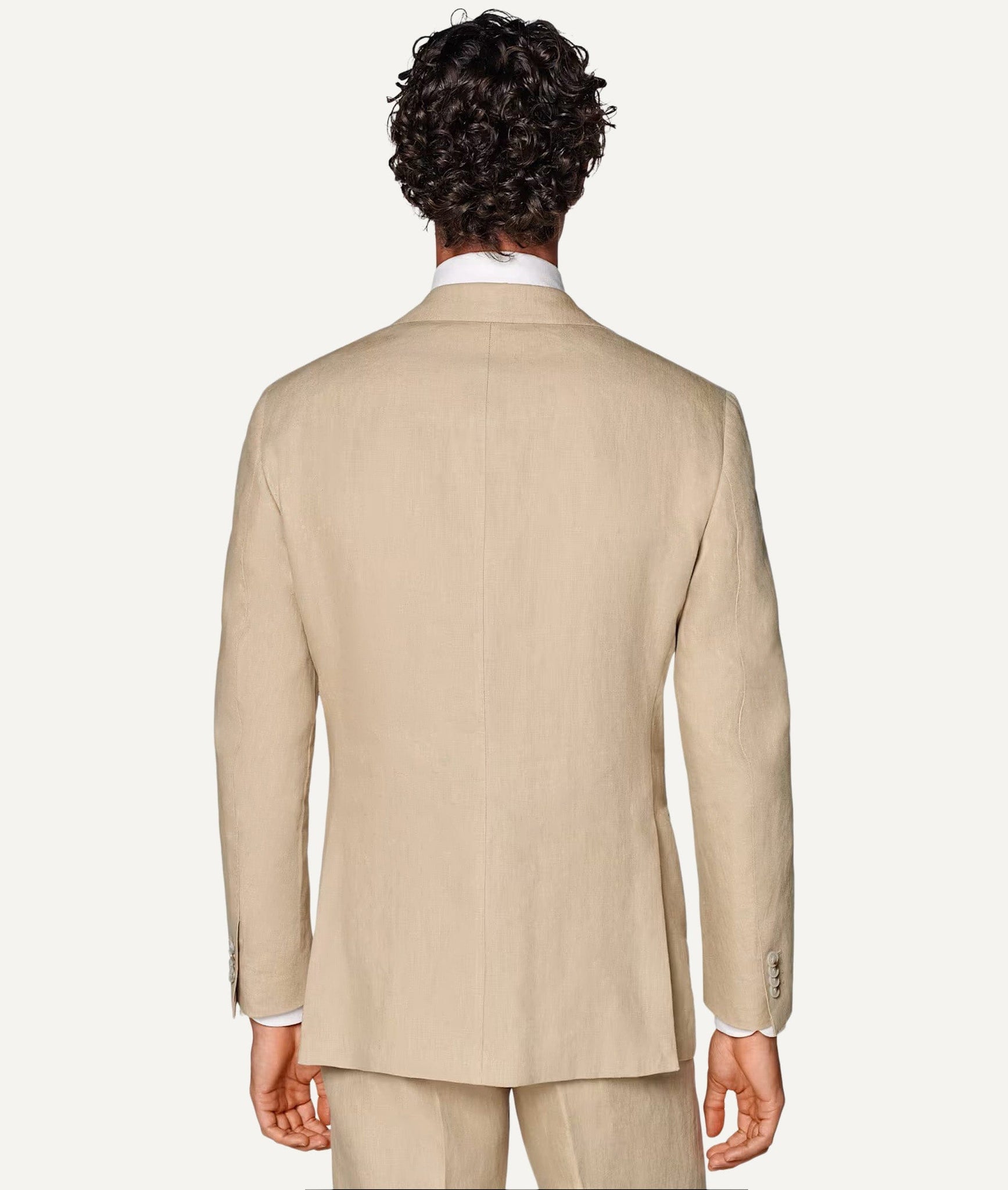 Single-Breasted Suit in Duca Visconti di Modrone Linen