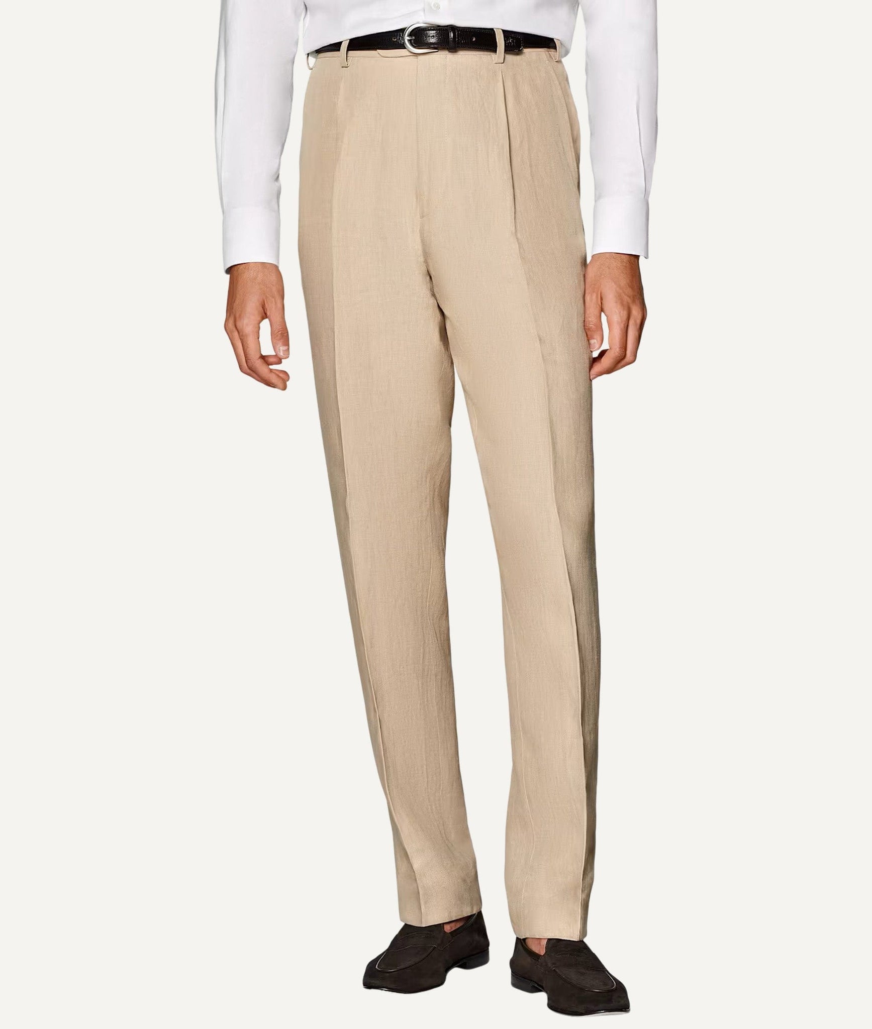 Single-Breasted Suit in Duca Visconti di Modrone Linen