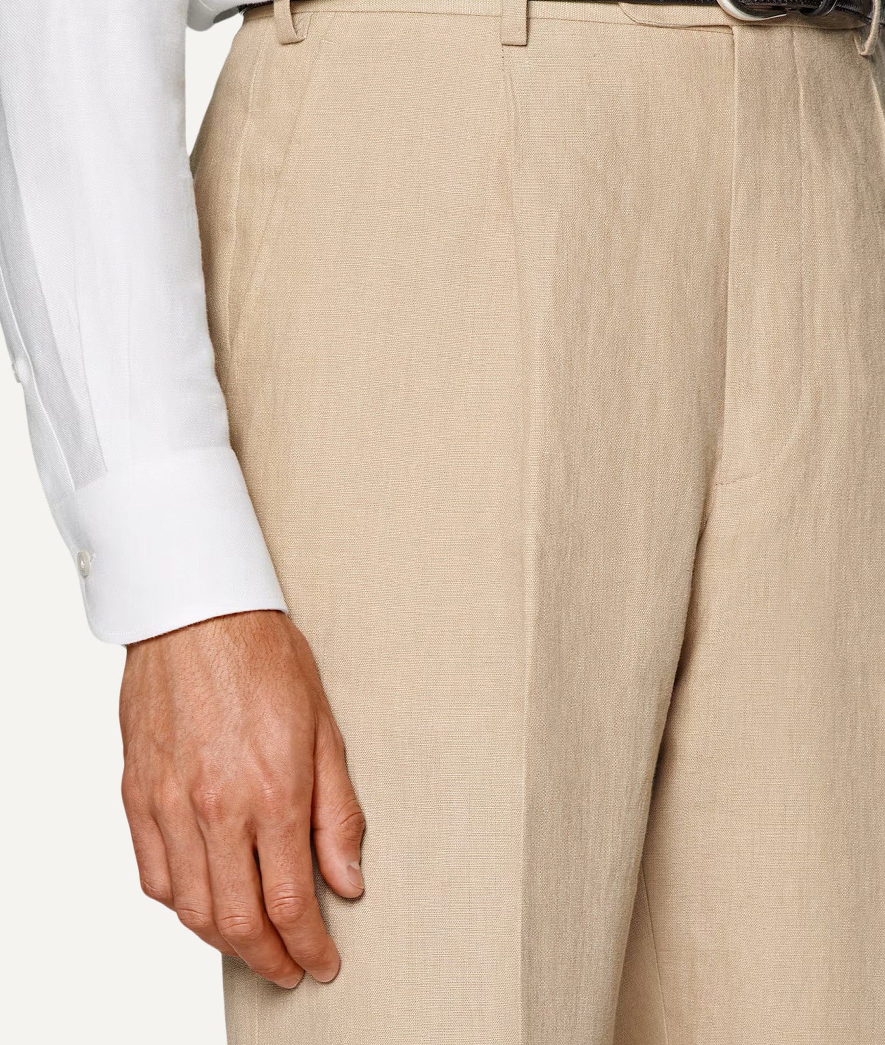 Single-Breasted Suit in Duca Visconti di Modrone Linen