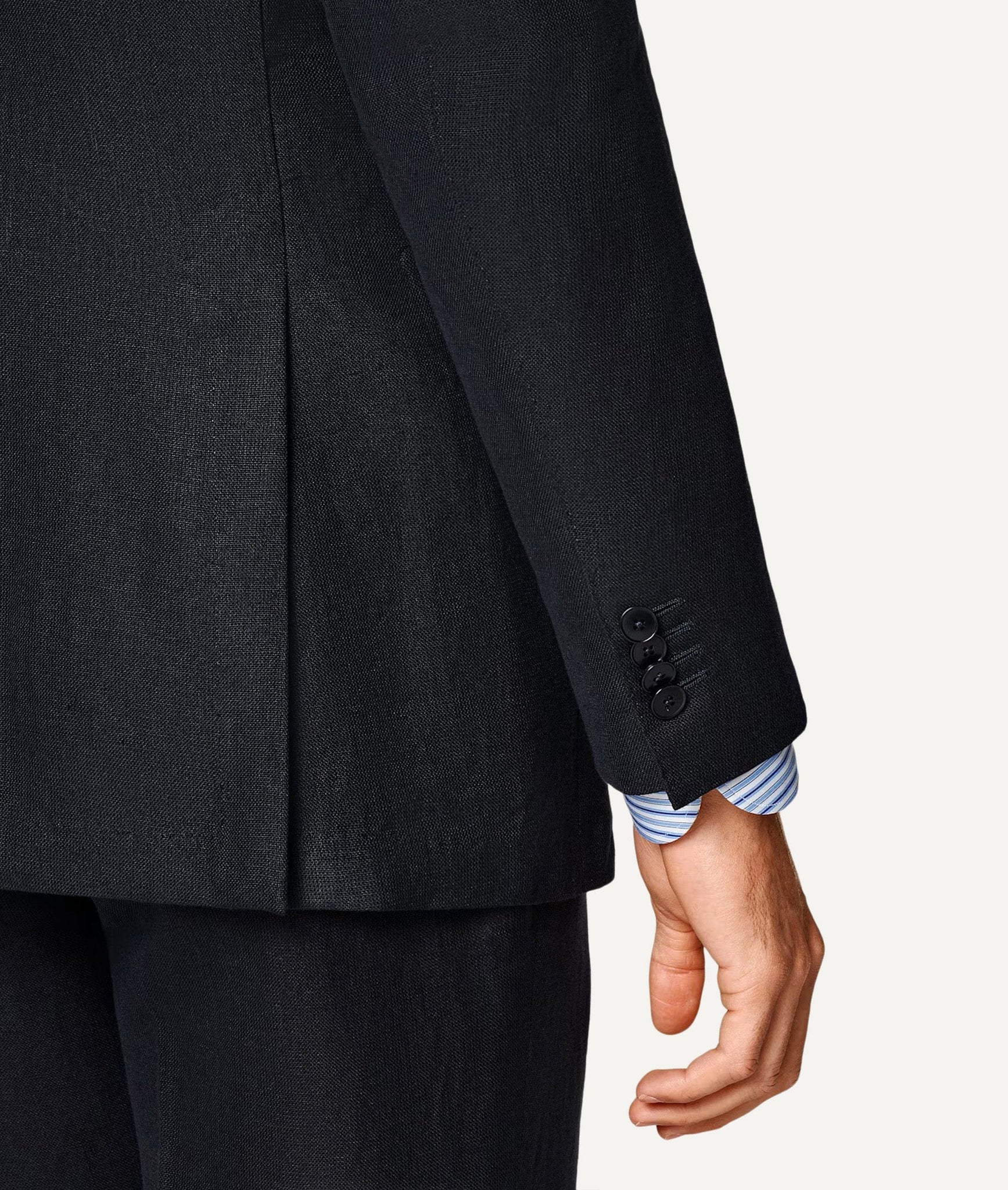 Single-Breasted Suit in Duca Visconti di Modrone Linen