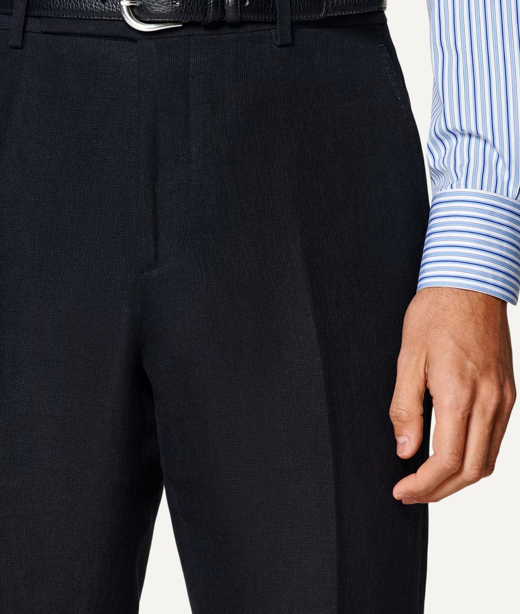 Single-Breasted Suit in Duca Visconti di Modrone Linen