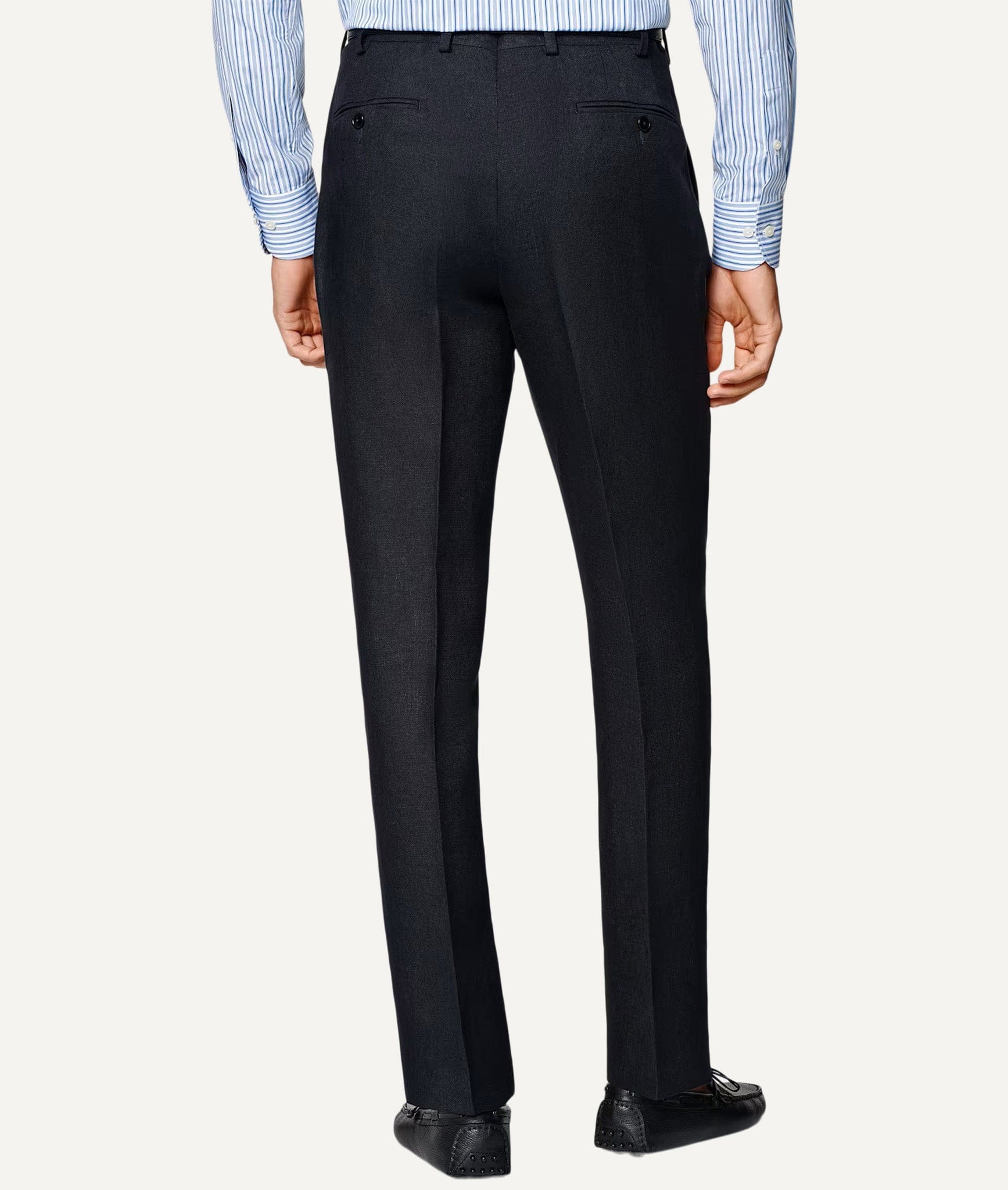 Single-Breasted Suit in Duca Visconti di Modrone Linen