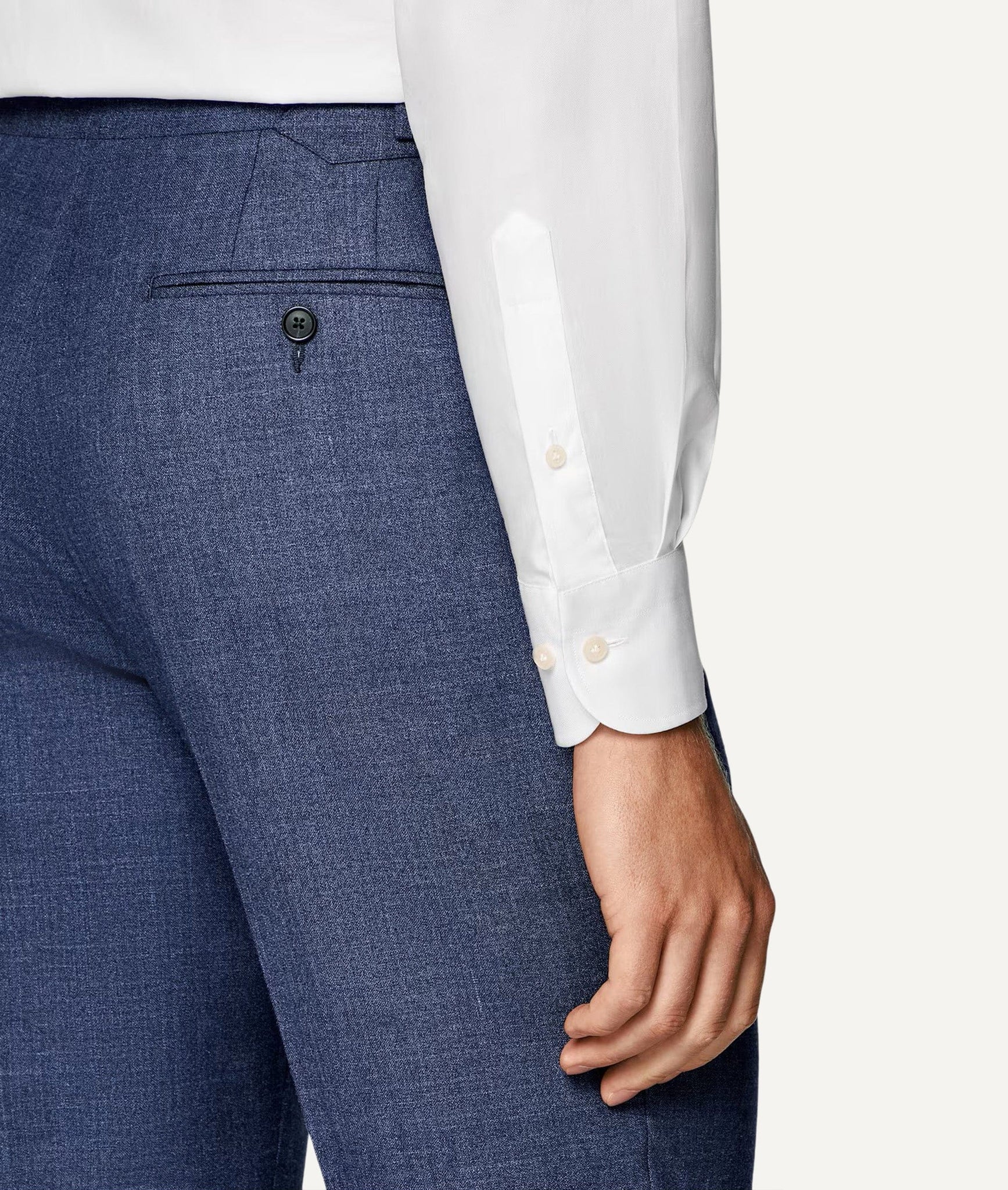 Single-Breasted Suit in Fratelli Tallia Di Delfino Wool-Silk-Linen