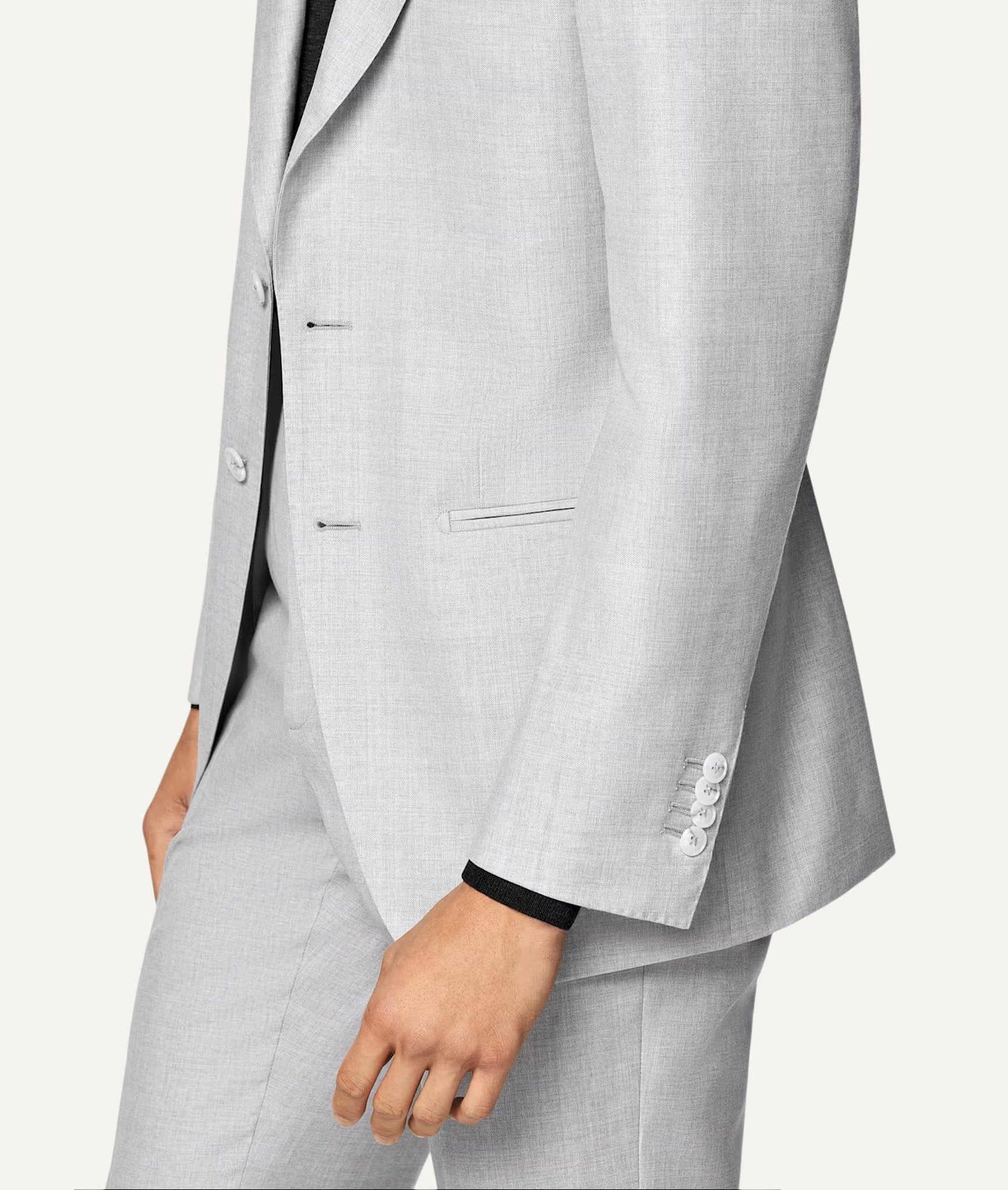 Single-Breasted Suit in Reda Super 110’s Virgin Wool