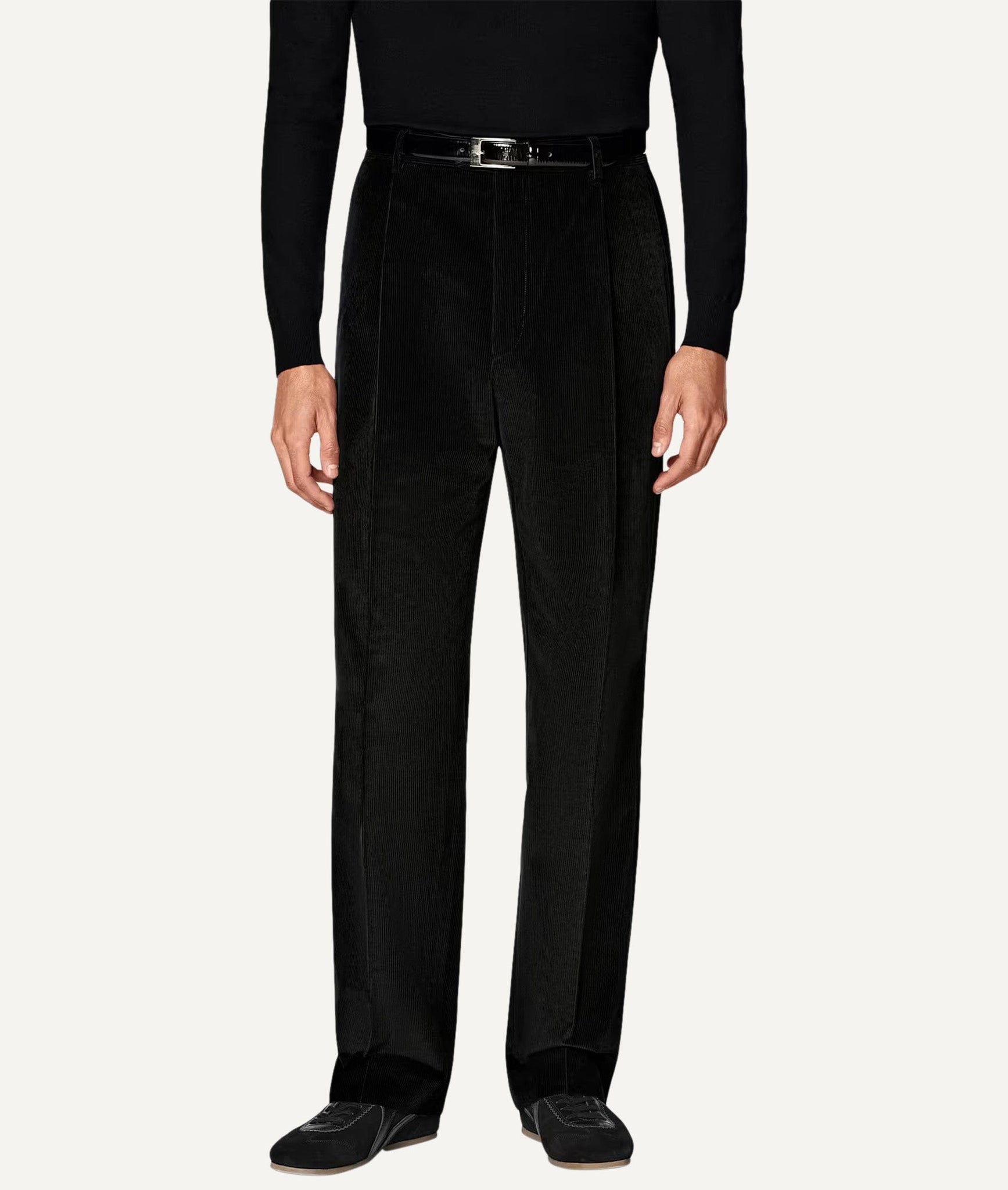 Double-Breasted Suit in Duca Visconti di Modrone Stretch Corduroy