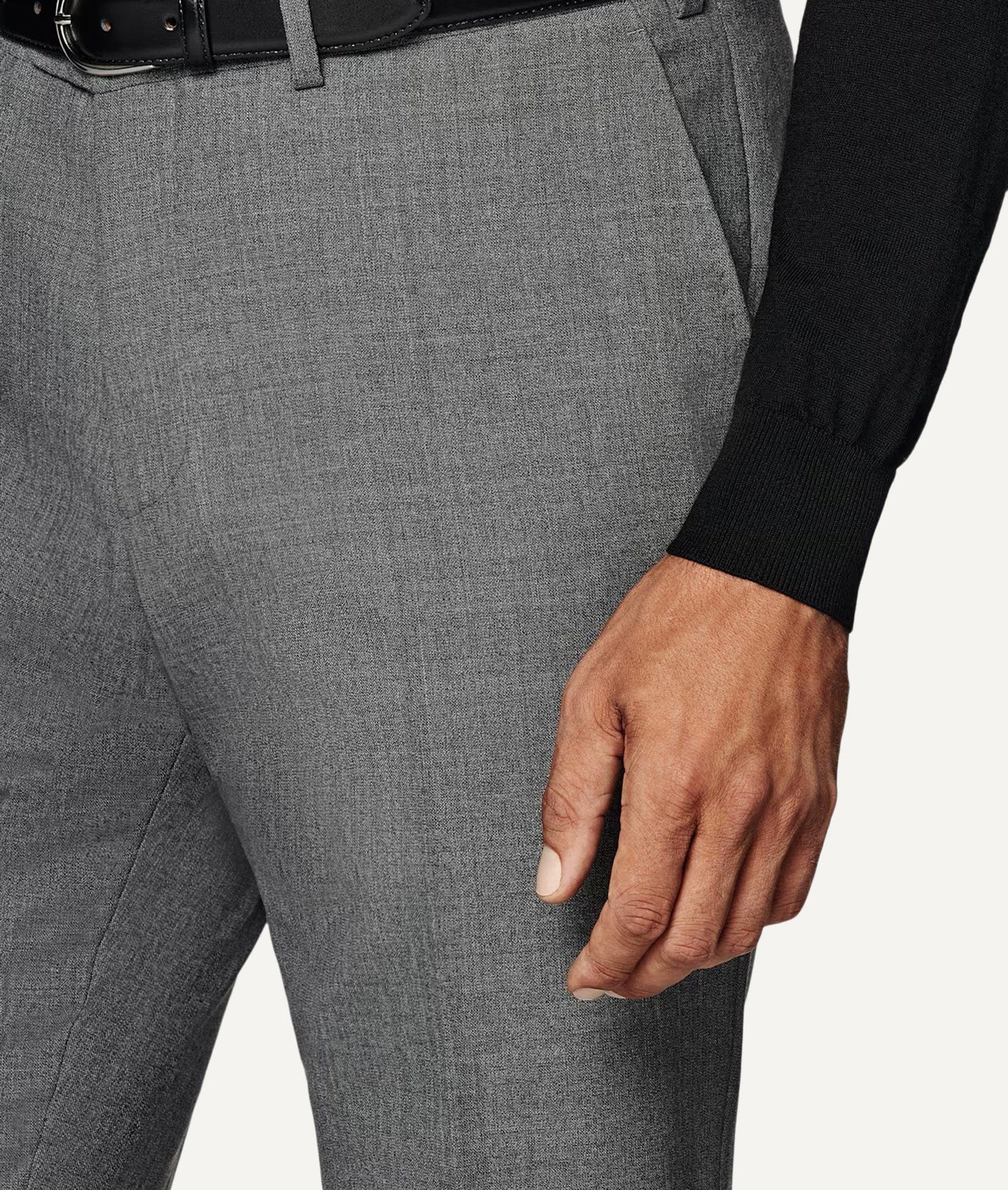 Single-Breasted Suit in Vitale Barberis Canonico Tela Rustica Wool