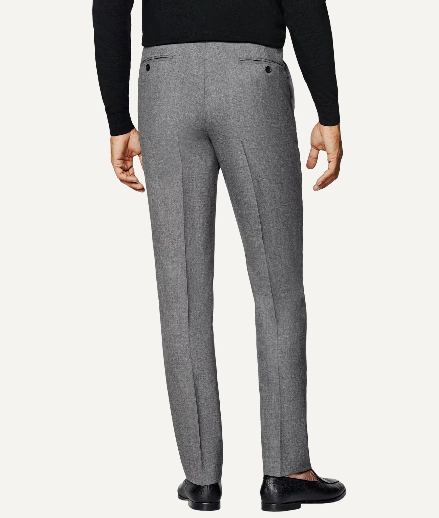 Single-Breasted Suit in Vitale Barberis Canonico Tela Rustica Wool