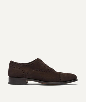 Oxford Full Brogue in Suede