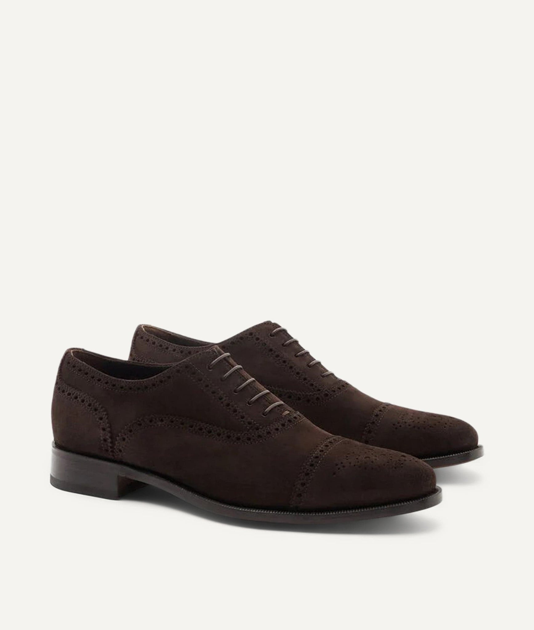 Oxford Full Brogue in Suede