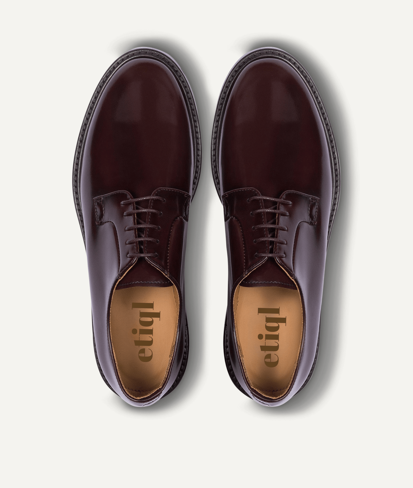 Derby in Calf Leather
