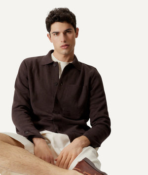 The Linen Cotton Lightweight Overshirt