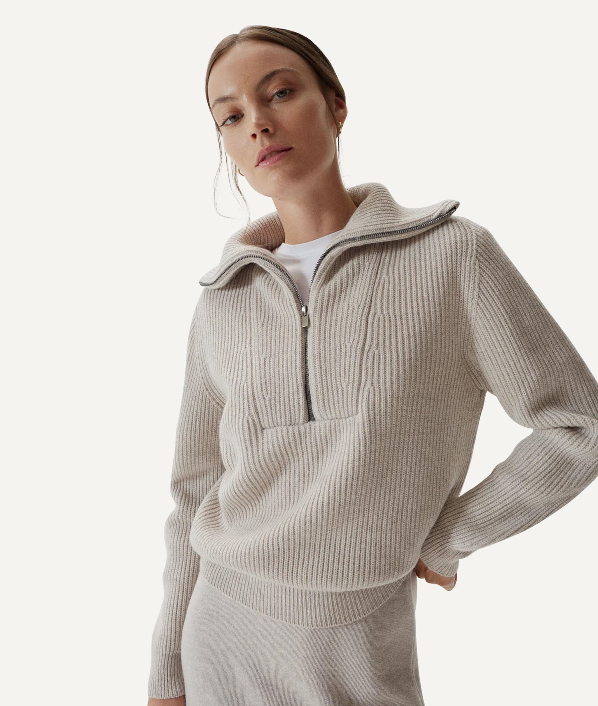 The Merino Wool Half-zip Sweater – ETIQL