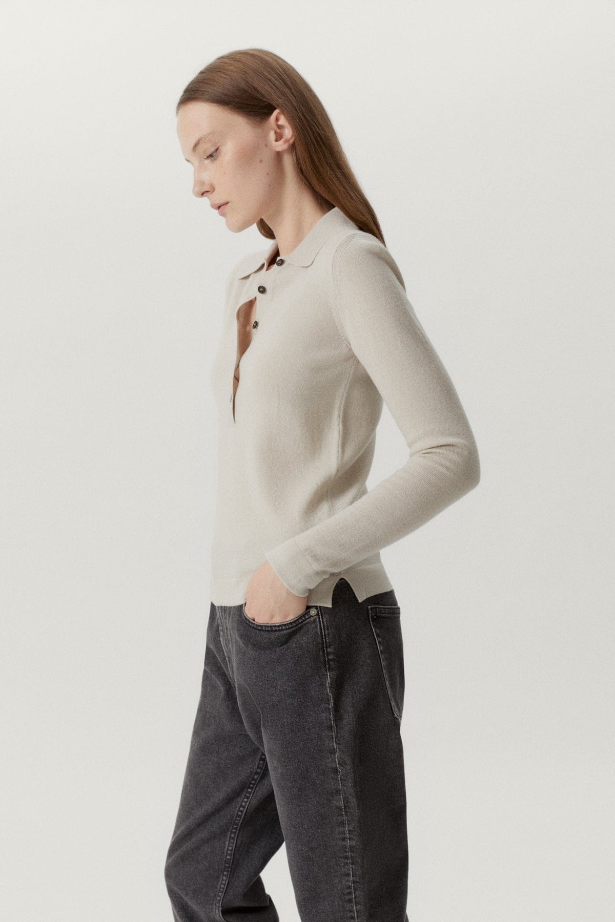 Pearl | The Merino Wool Knit Polo