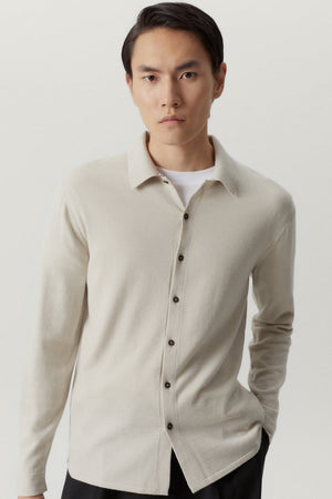 Pearl | The Merino Wool Knit Shirt