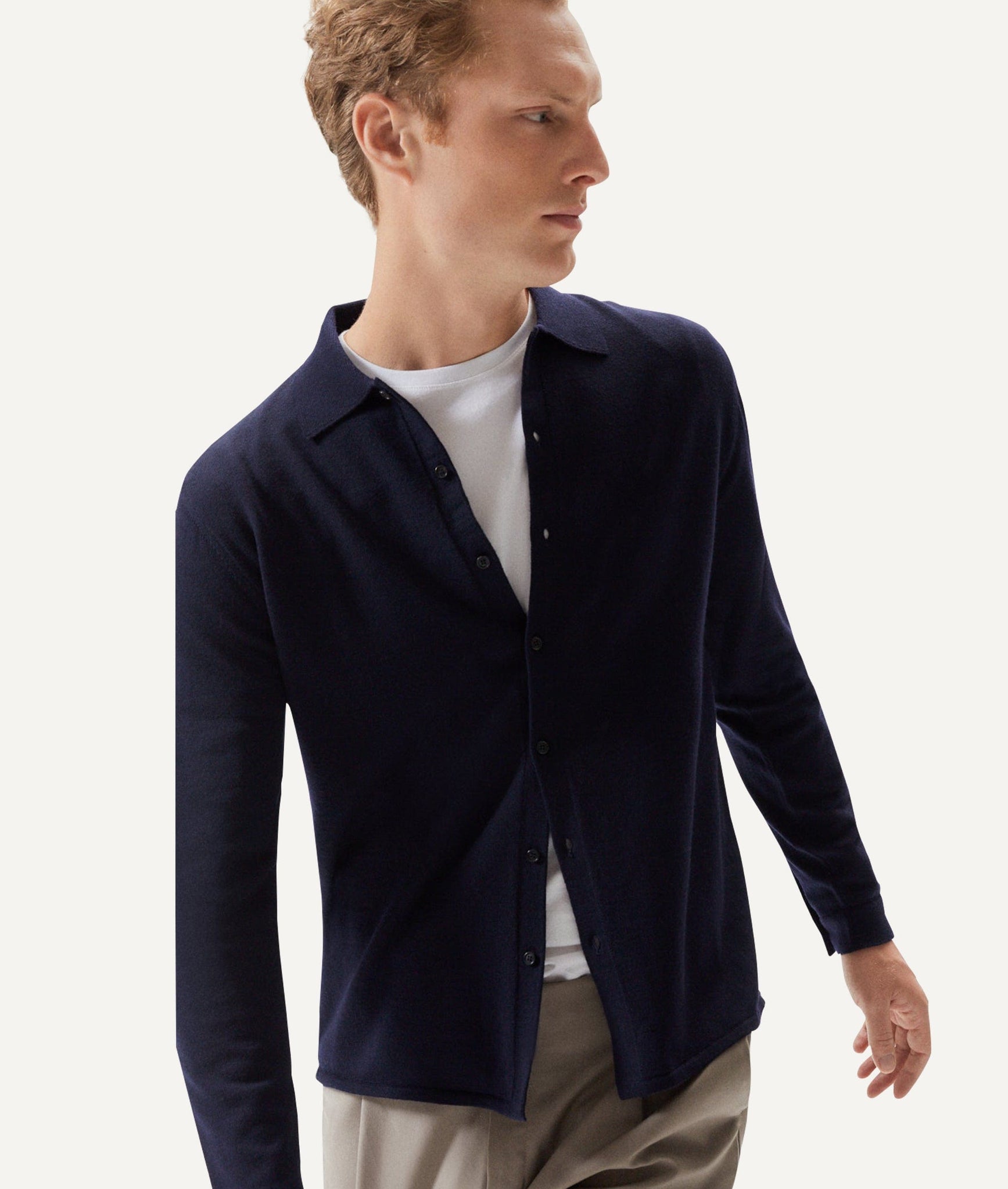 The Merino Wool Knit Shirt