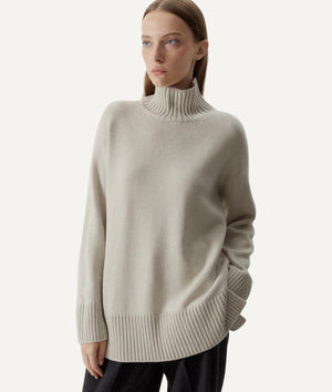 The Merino Wool Oversize High-Neck