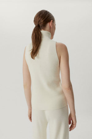 Natural White | The Ultrasoft Wool A-line top