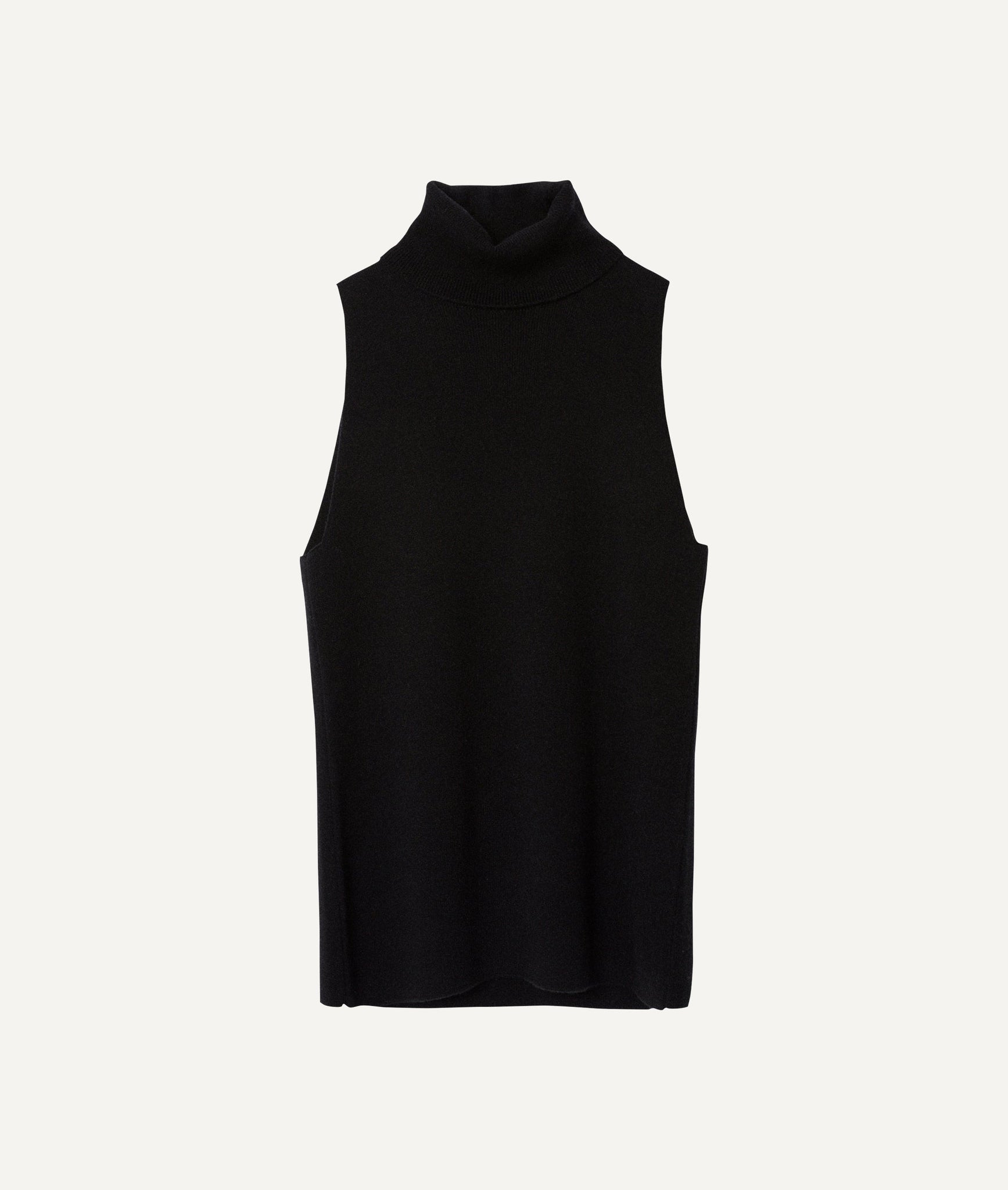 The Ultrasoft Wool A-line top - Natural White / XS