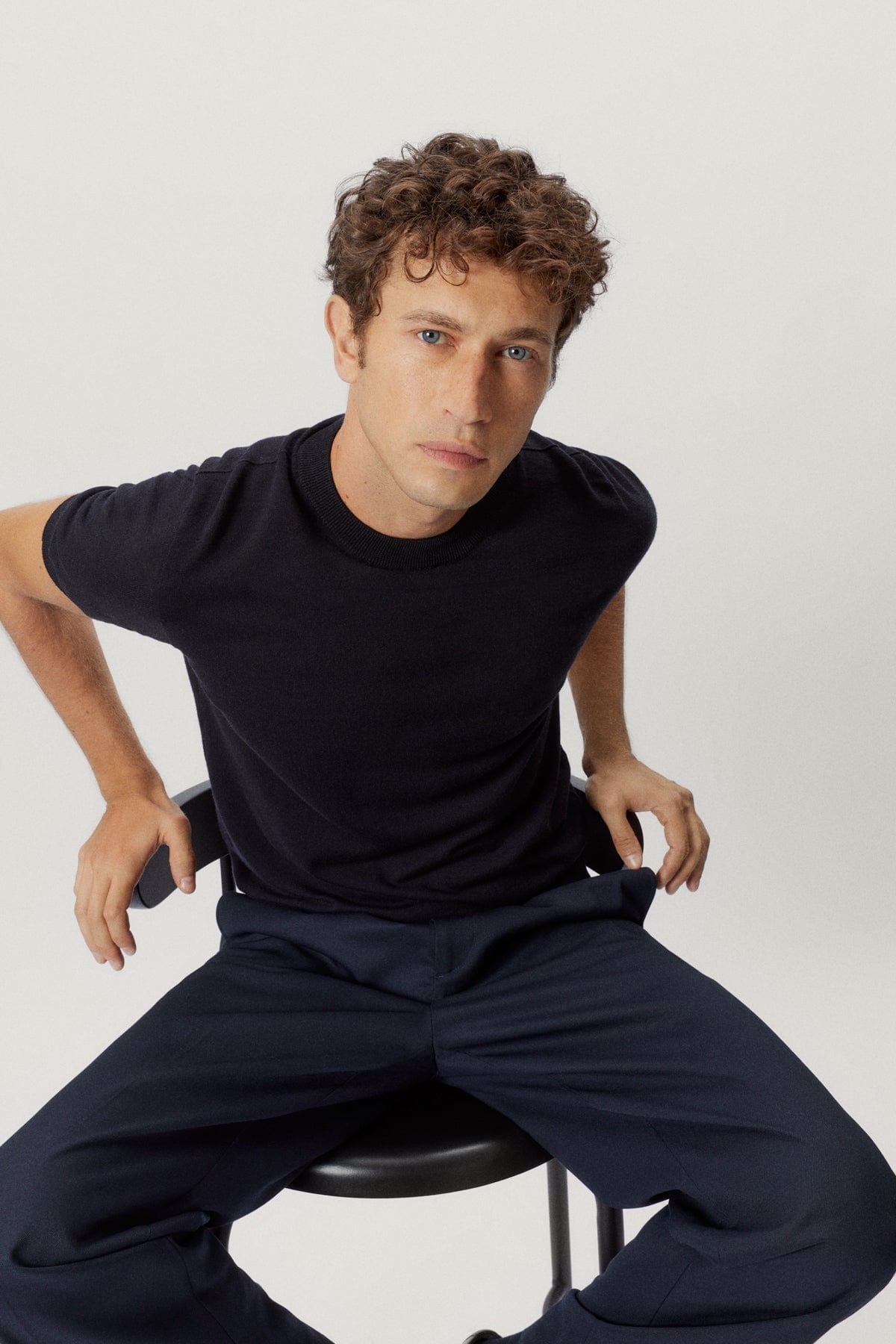 Midnight Blue | The Ultrasoft Wool T-Shirt