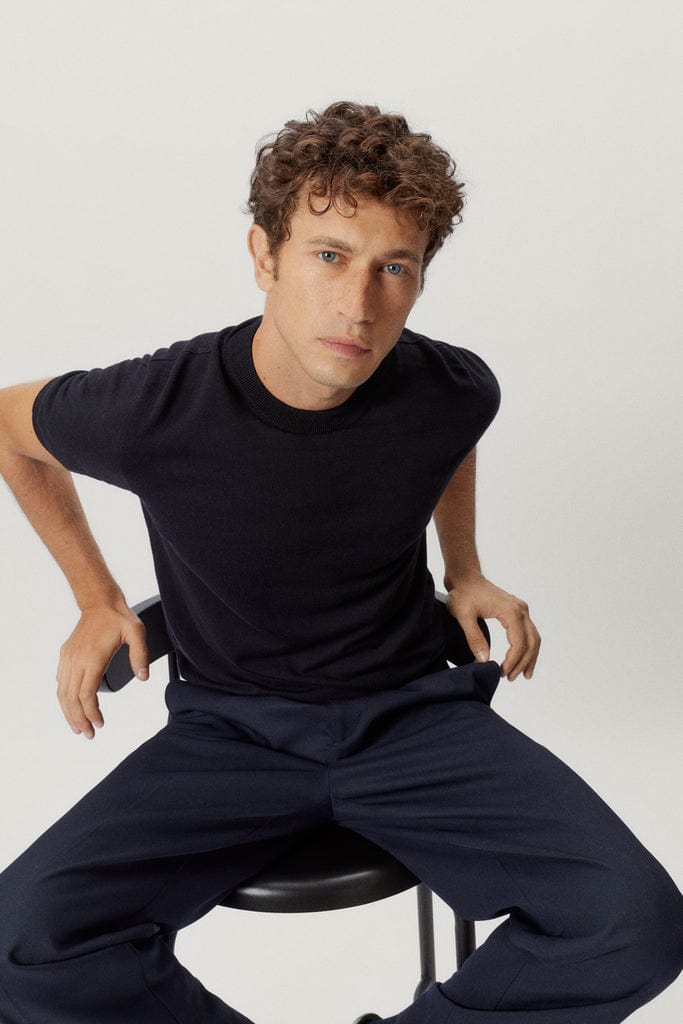 Midnight Blue | The Ultrasoft Wool T-Shirt