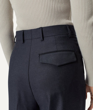 The Wool Tailored Pants with Pinces