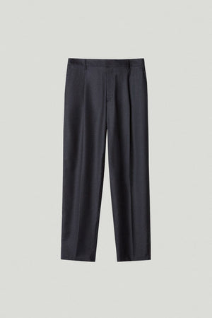 Anthracite Grey | The Wool Tailored Pants with Pinces
