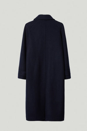 the woolen coat blue navy