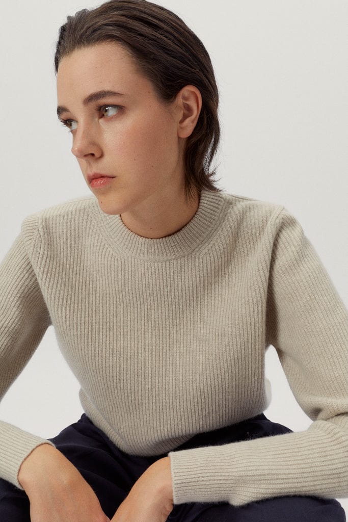 Ecru | The Woolen Perkins Sweater